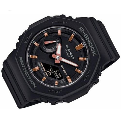 G-Shock Fashion Unisex Quartz Watch, Analog-Digital Display-Black