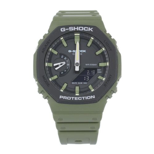 G-Shock Fashion Unisex Quartz Watch, Analog-Digital Display-Dark Green