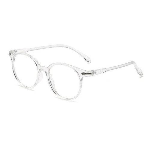 2 Packs Of Classic Dark And Transparent Glasses For Both Men And Women- Black And White