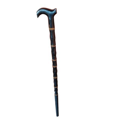 Wooden Walking Stick-Black