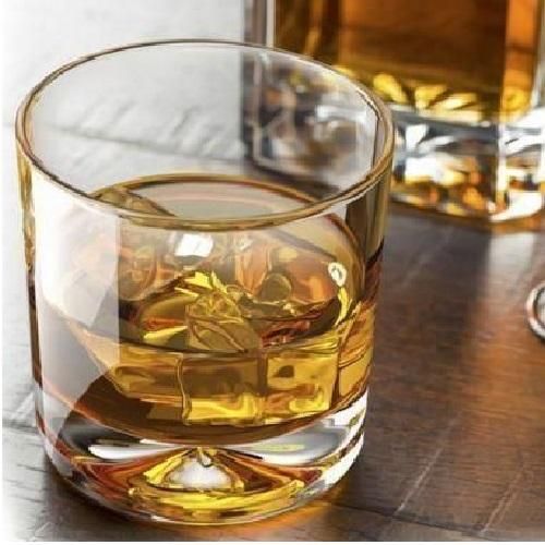 6 Transparent Whiskey Glasses