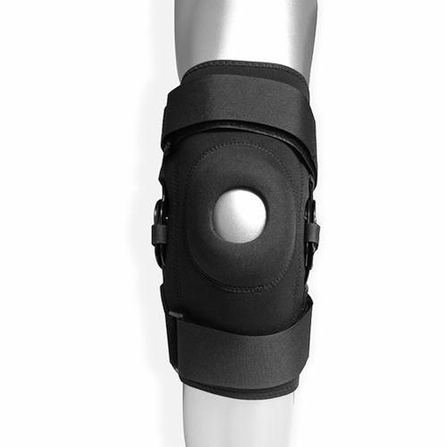 Hinged Knee Brace Support Side Patella Stabilizers With Strap Sports Knee Protective Pads For Knee Protection and Pain Relief Hinged Knee Stabilizer