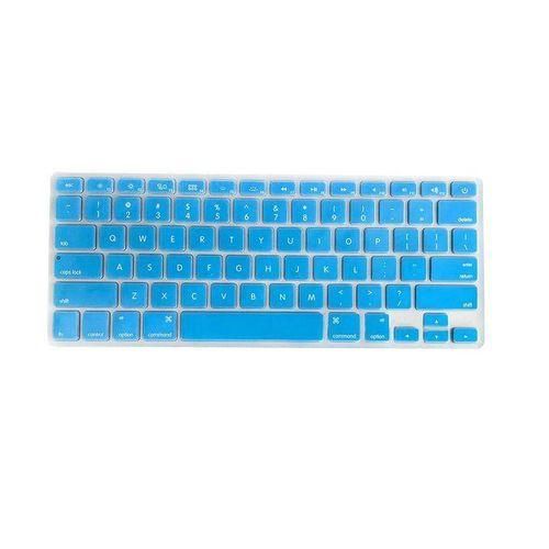 TPU Keyboard Cover Dustproof Keyboard Protective Film Compatible With Apple MacBook Air 13.3 Inch A1466A1369 Dark Blue