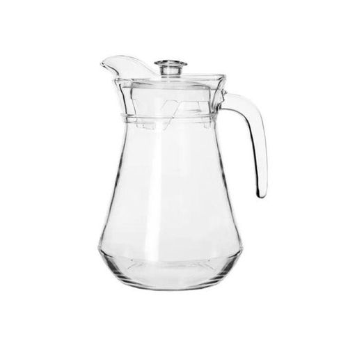 6 Drinking Glasses And 1 Glass Jug-Transparent