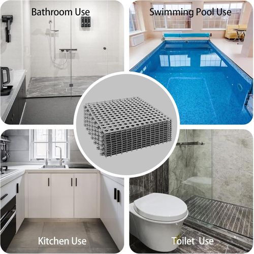 Safety Mat 4 PCS Bathroom Anti-Slip Mat 30x30cm