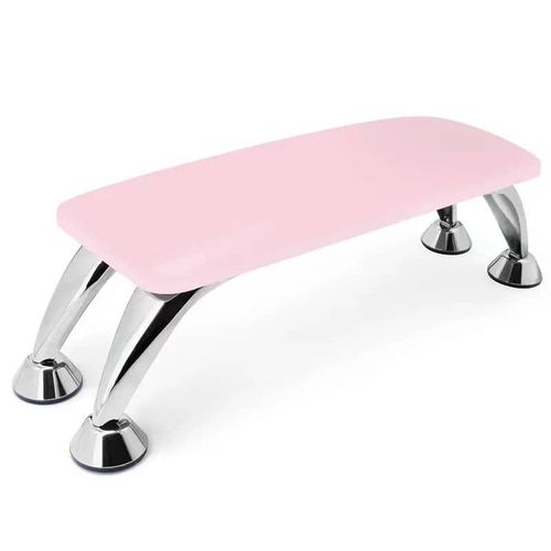 Manicure/Pedicure Rest for Nails Tech, Pillow Microfiber Leather - Pink