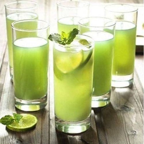 3-Pieces Glasses For Drinking Juice And Beer - Clear