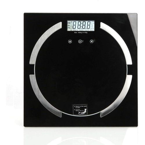 Wireless Smart Scale BMI Digital Personal Bathroom Body Fat Weighing Scale Promotion 8 Electrodes Precision Electronic Bathroom Human Body Floor Scale, Portable Body Health Bathroom Balance Max 180kg- Multicolor