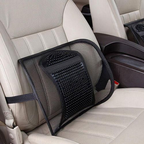 Chair Lumbar Back Support, Back Corrector  - Black