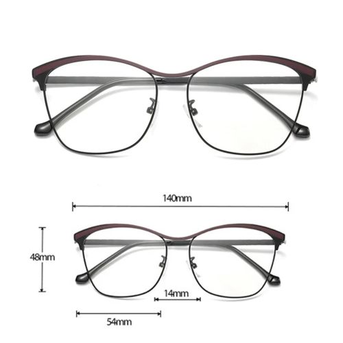 Photochromic Computer Glasses Frames Anti Blue Rays Radiation Men Women Square Eye PC Glasses Frames Unisex Optical Print Glasses