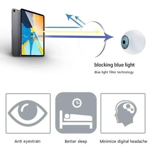 Photochromic Computer Glasses Frames Anti Blue Rays Radiation Men Women Square Eye PC Glasses Frames Unisex Optical Print Glasses
