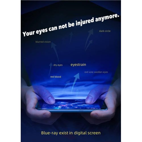 Computer Glasses Frames Anti Blue Rays Radiation Men Women Square Eye PC Glasses Frames Unisex Optical Print Glasses