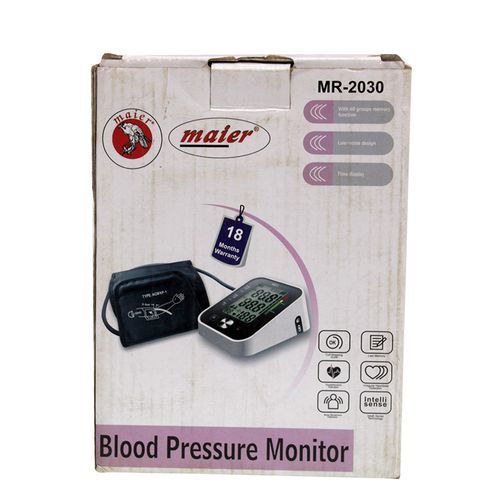 Maier MR-2030 Blood Pressure Monitor - Black, White