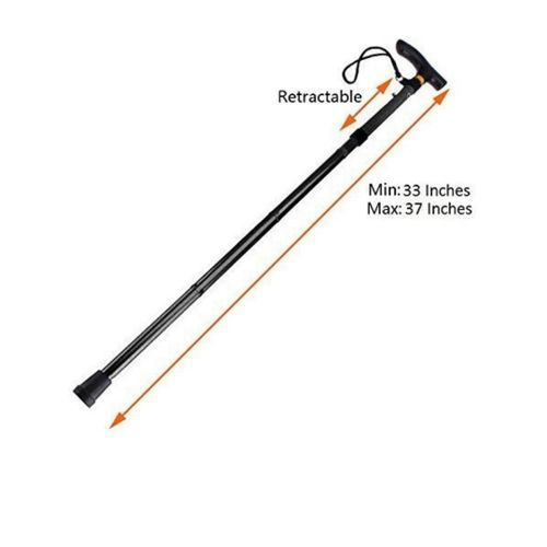 Genuine Foldable Walking Stick-Brown Colour