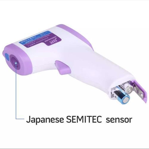 Medical Infrared Thermometer Temperature Gun - White, Purple