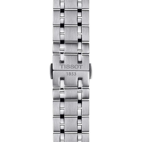 Tissot Men's T0994071105800 Chemin Des Tourelles Powermatic 80 Analog Display Swiss Automatic -Silver Tone Watch