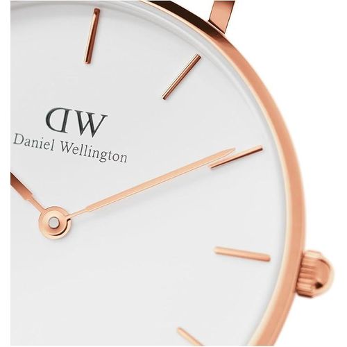 Daniel Wellington Petite Melrose Rose Gold Watch 28mm Mesh For Women-Gold