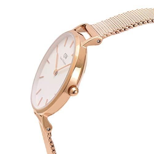 Daniel Wellington Petite Melrose Rose Gold Watch 28mm Mesh For Women-Gold