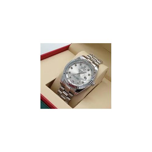 Rolex Date  Watch &ndash; Silver
