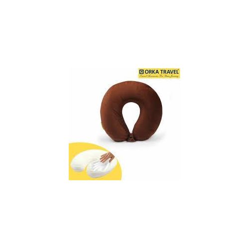 U Shaped Travel Car Flight Super Soft Plush Fabric Support Headrest Nursing Cushion