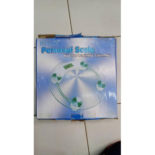 Digital Glass Bathroom Personal Weighing Scale - Glass