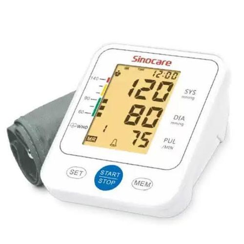 Sinocare Digital Pressure Monitor BP Measurement Machine White
