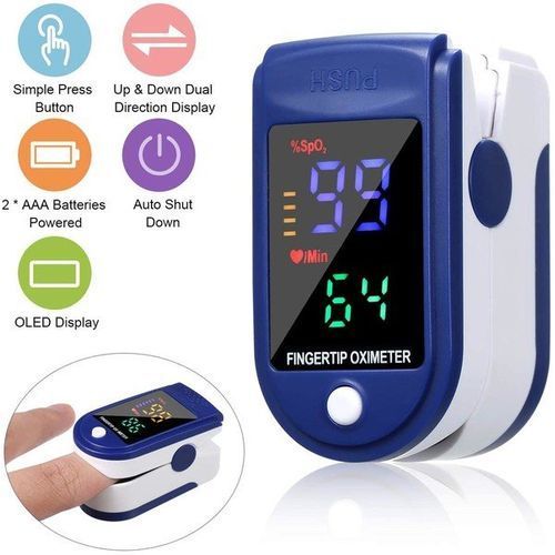 Pulse Oximeter L-ED Display Blood Oxygen Pulse