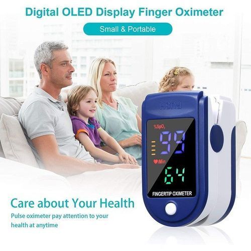 Pulse Oximeter L-ED Display Blood Oxygen Pulse