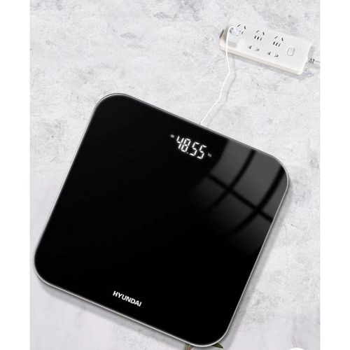 Digital Body Weighing Scale - Black