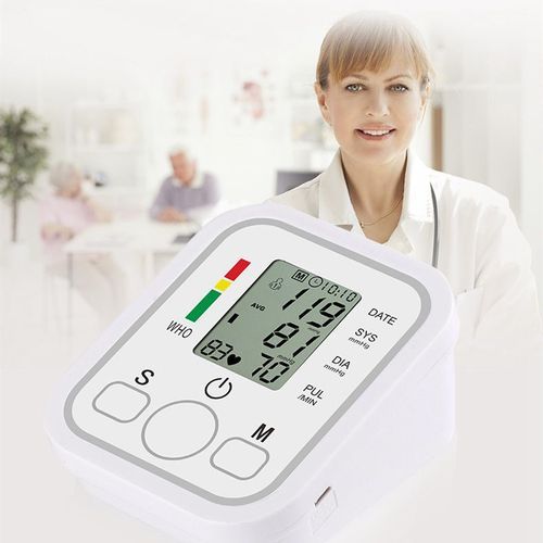 Ace Elec Arm Blood Pressure Monitor Meter-LCD Digital Display