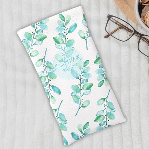 2 Glasses Storage Bag Travel PU Leather  Top
