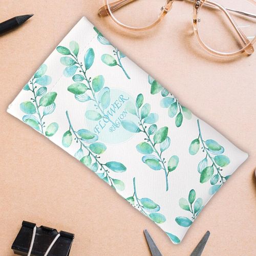 2 Glasses Storage Bag Travel PU Leather  Top