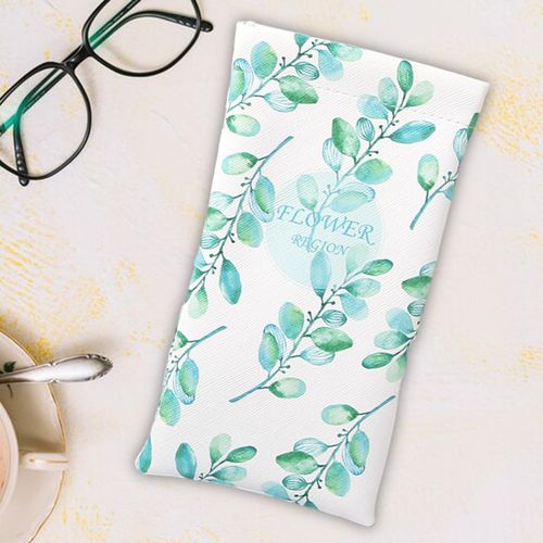 4 Glasses Storage Bag Travel PU Leather  Top
