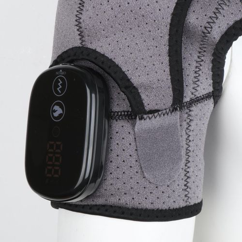 Heated Shoulder Brace Wrapping  Gray Black