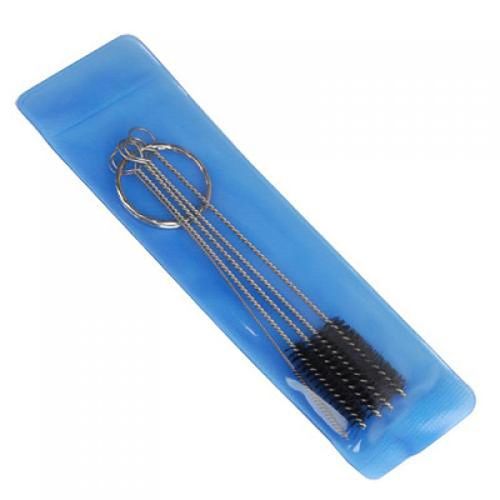 5 SIZES Tattoo Machine Cleaning Brushes Ink Supply Grip Tube Gun Tip