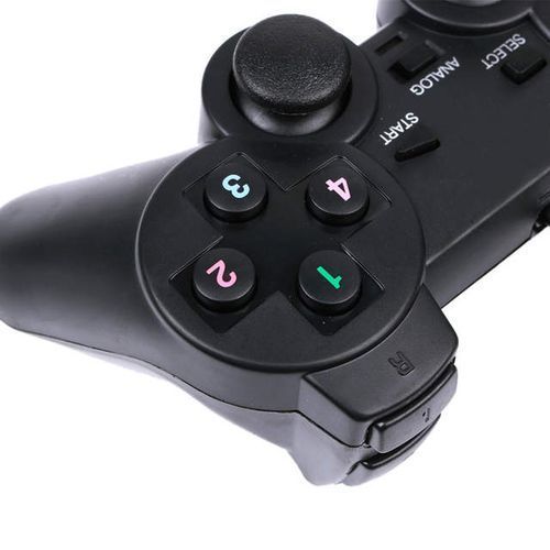 Twin USB Game Pad Double Shock Controller Joystick For PC With Analaogue Details