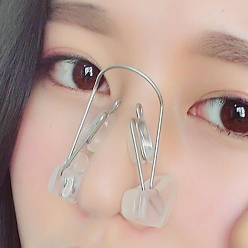 Nose Up Lifting Shaping Clip Corrector Massager for Beauty Tool Flat