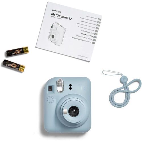 Fuji Instax mini 12 instant camera - pastel blue
