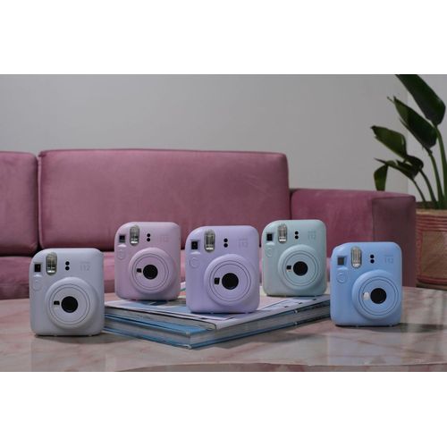 Fuji Instax mini 12 instant camera - pastel blue