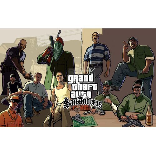 Dvd Grand Theft Auto: San Andreas. GTA