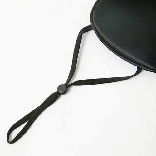 Sleeping Eye Mask Portable Lightweight Soft Blindfold for Nap Black