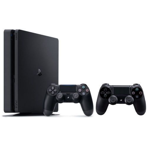 Sony Computer Entertainment PS4 Slim Standard Edition 500GB + 2 Dual Shock Controller - Black