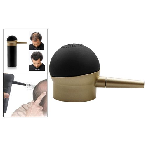 Hair Fiber Applicator Pump Atomizer Sprayer Black for Hair Building