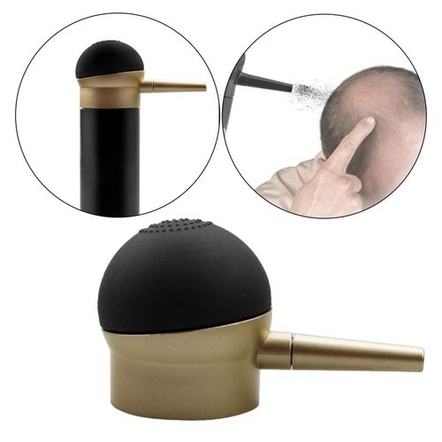 Hair Fiber Applicator Pump Atomizer Sprayer Black for Hair Building