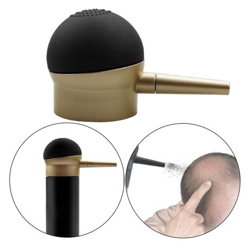 Hair Fiber Applicator Pump Atomizer Sprayer Black for Hair Building