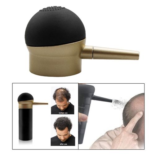 Hair Fiber Applicator Pump Atomizer Sprayer Black for Hair Building
