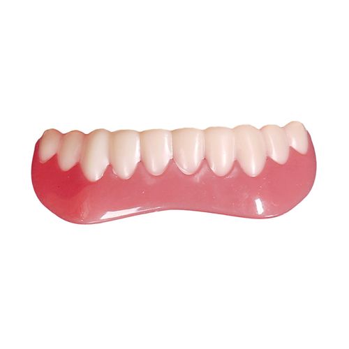 Upper Lower Veneers False Teeth Denture Bright White for lower jaw