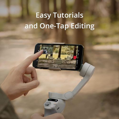 Dji OSMO Mobile SE Intelligent Gimbal, 3-Axis Phone Gimbal, Android and iPhone Gimbal, Vlogging Stabilizer YouTube and TikTok Videos