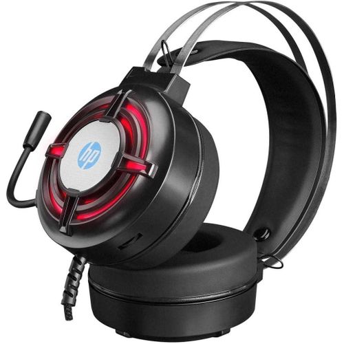 Hp H120 USB 2 Pin Gaming Headset with Mic, 7.1 Stereo Sound, Powerful Bass, Noise Reduction- Black