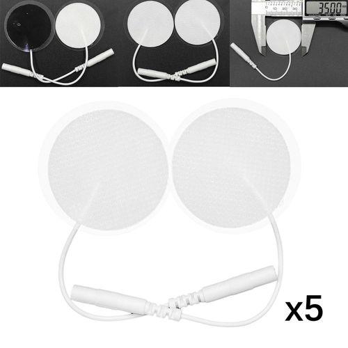 Pack of 10  Pad for Acupuncture  Tens Massager Unit Reusable